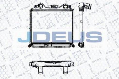 Jdeus 815M09 - Intercooler autozon.pro