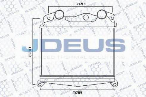 Jdeus 815M14A - Intercooler autozon.pro