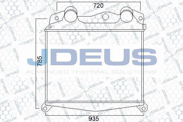 Jdeus 815M10 - Intercooler autozon.pro