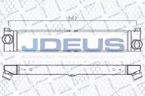 Jdeus 811M21A - Intercooler autozon.pro