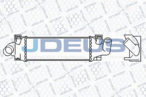 Jdeus 812M26 - Intercooler autozon.pro