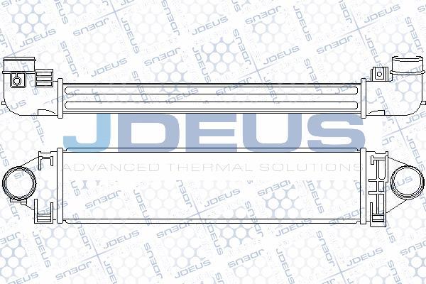 Jdeus 812M28A - Intercooler autozon.pro