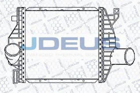 Jdeus 817B26 - Intercooler autozon.pro