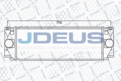 Jdeus 817M83 - Intercooler autozon.pro