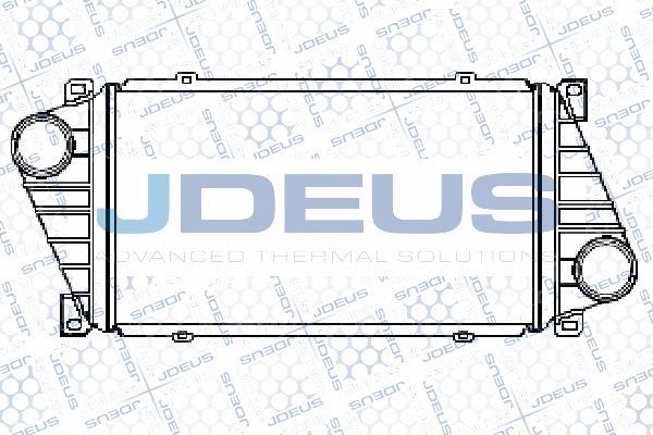 Jdeus 817M23A - Intercooler autozon.pro