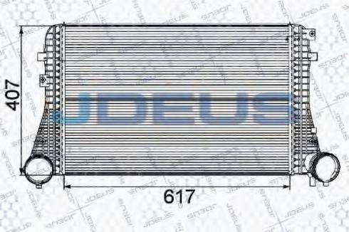 Jdeus 830M26 - Intercooler autozon.pro