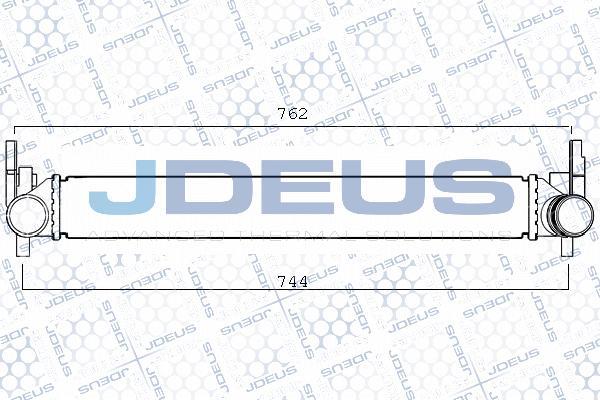 Jdeus 825M25A - Intercooler autozon.pro