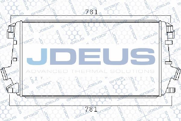 Jdeus 820M57A - Intercooler autozon.pro