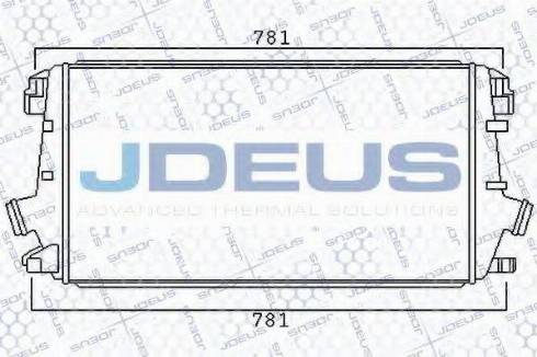 Jdeus 820M57 - Intercooler autozon.pro