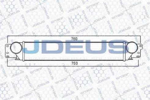 Jdeus 820M69 - Intercooler autozon.pro