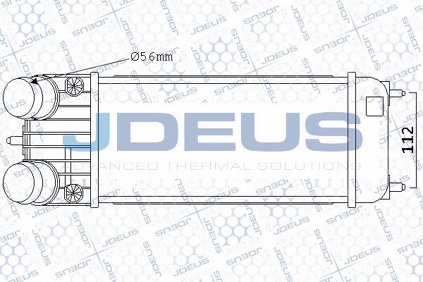 Jdeus 821M23A - Intercooler autozon.pro