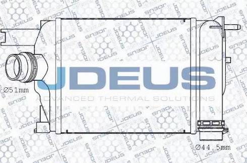 Jdeus 823M96A - Intercooler autozon.pro