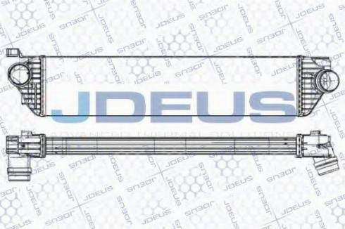 Jdeus 823M33 - Intercooler autozon.pro