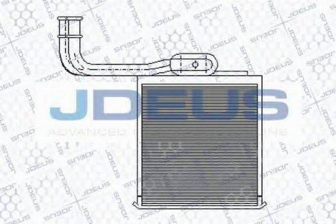 Jdeus 242M01 - Scambiatore calore, Riscaldamento abitacolo autozon.pro