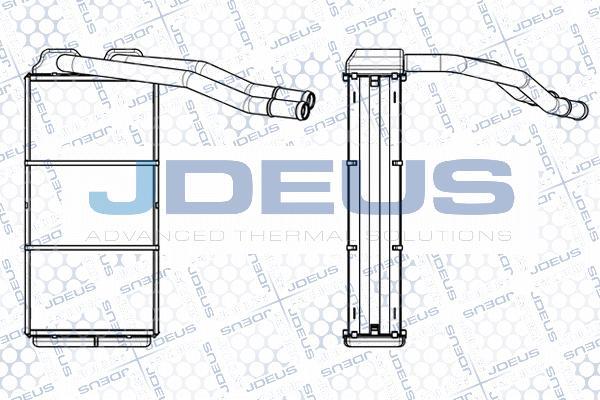 Jdeus 202M15 - Scambiatore calore, Riscaldamento abitacolo autozon.pro