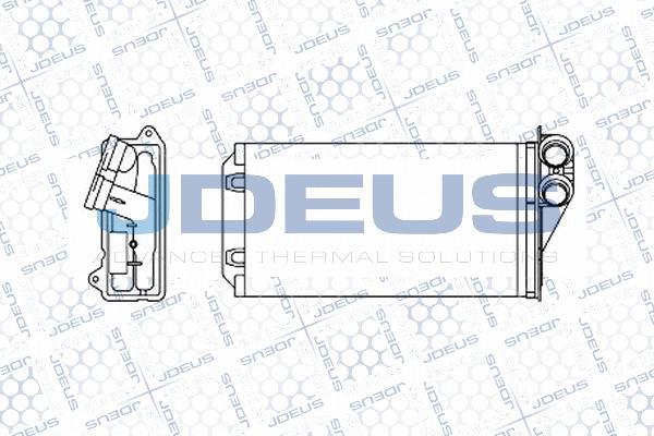 Jdeus 207M53 - Scambiatore calore, Riscaldamento abitacolo autozon.pro