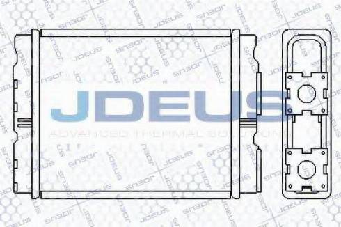 Jdeus 219M22 - Scambiatore calore, Riscaldamento abitacolo autozon.pro