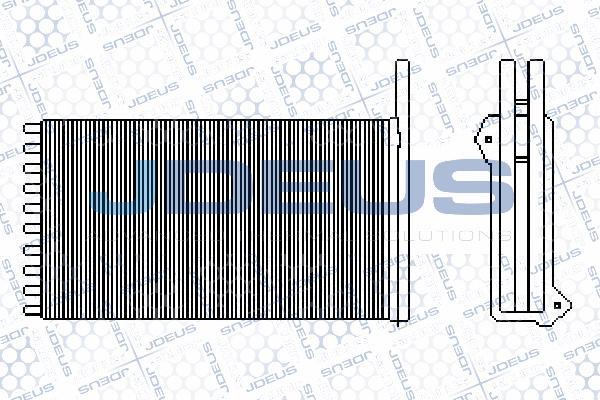 Jdeus 212M04 - Scambiatore calore, Riscaldamento abitacolo autozon.pro