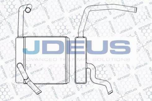 Jdeus 212M19 - Scambiatore calore, Riscaldamento abitacolo autozon.pro