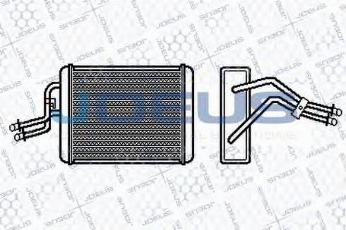 Jdeus 212M20 - Scambiatore calore, Riscaldamento abitacolo autozon.pro