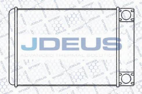 Jdeus 217M42 - Scambiatore calore, Riscaldamento abitacolo autozon.pro