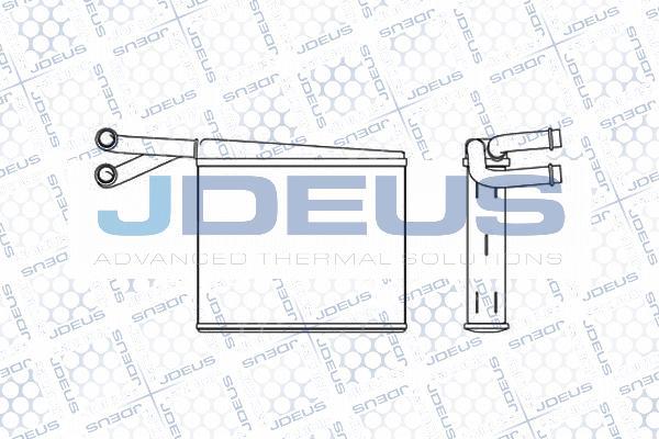 Jdeus 217M22A - Scambiatore calore, Riscaldamento abitacolo autozon.pro