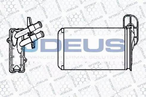 Jdeus 230V03 - Scambiatore calore, Riscaldamento abitacolo autozon.pro