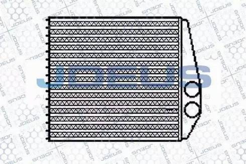 Jdeus 220M47 - Scambiatore calore, Riscaldamento abitacolo autozon.pro