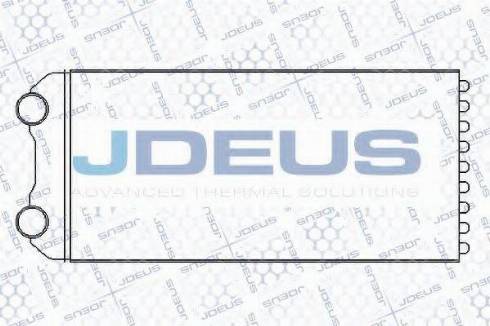 Jdeus 223M28 - Scambiatore calore, Riscaldamento abitacolo autozon.pro