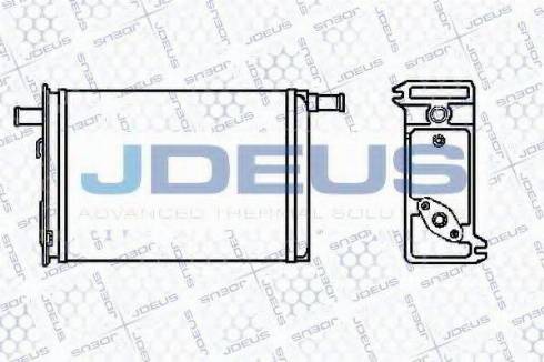 Jdeus 223V09 - Scambiatore calore, Riscaldamento abitacolo autozon.pro