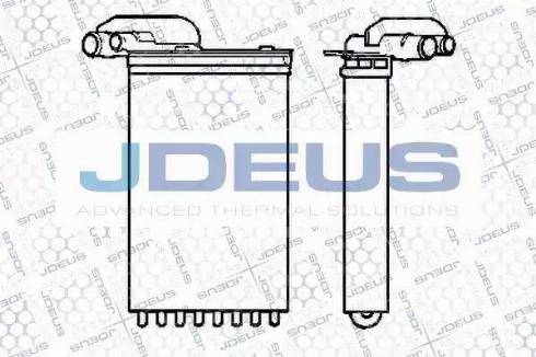 Jdeus 223V10 - Scambiatore calore, Riscaldamento abitacolo autozon.pro