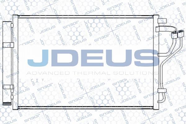 Jdeus 754M50 - Condensatore, Climatizzatore autozon.pro