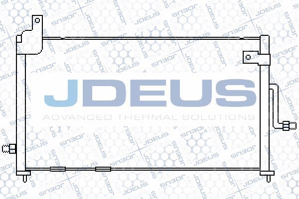 Jdeus 756M07 - Condensatore, Climatizzatore autozon.pro