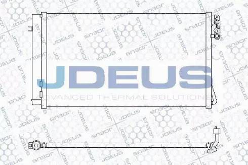 Jdeus 705M68 - Condensatore, Climatizzatore autozon.pro