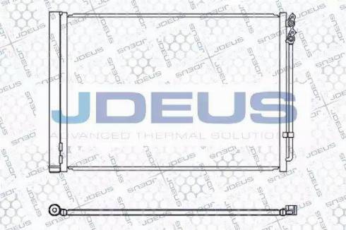 Jdeus 705M31A - Condensatore, Climatizzatore autozon.pro