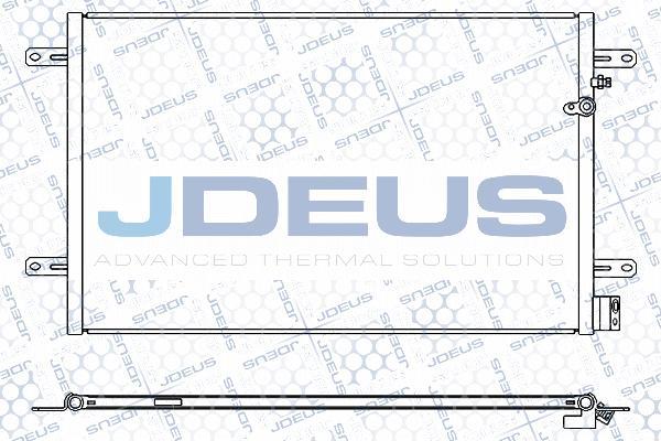 Jdeus 701M25 - Condensatore, Climatizzatore autozon.pro