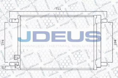 Jdeus 701M26 - Condensatore, Climatizzatore autozon.pro