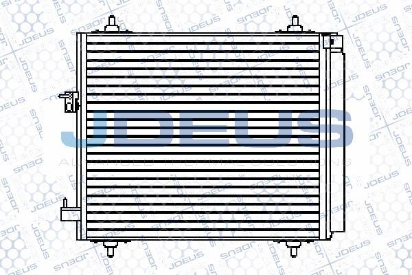 Jdeus 707M54 - Condensatore, Climatizzatore autozon.pro