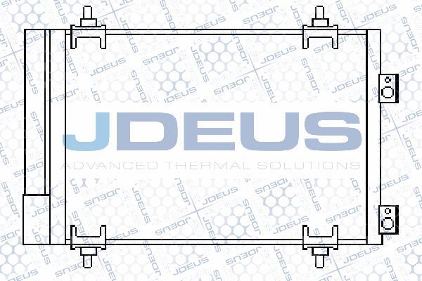 Jdeus 707M57 - Condensatore, Climatizzatore autozon.pro