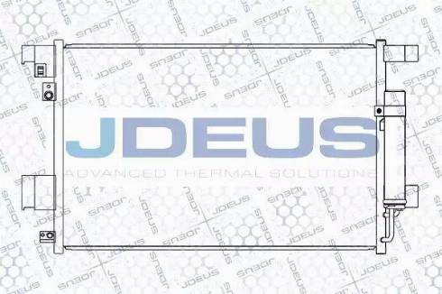 Jdeus 718M43 - Condensatore, Climatizzatore autozon.pro