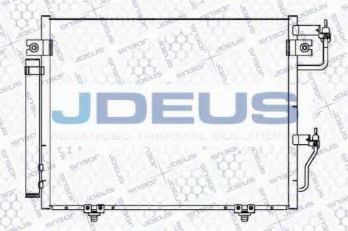 Jdeus 718M42 - Condensatore, Climatizzatore autozon.pro