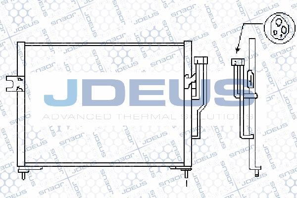 Jdeus 718M10 - Condensatore, Climatizzatore autozon.pro