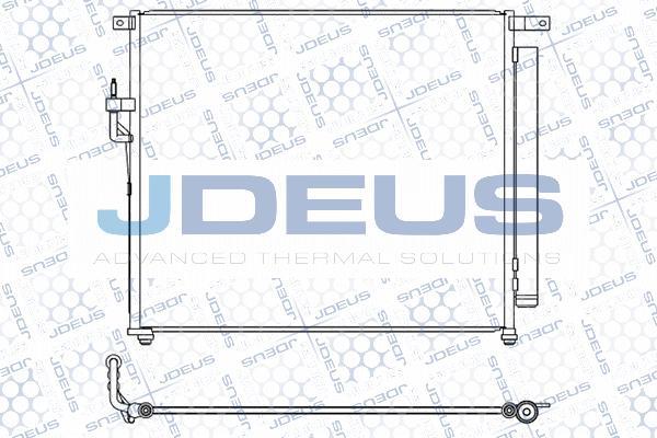 Jdeus 712M41 - Condensatore, Climatizzatore autozon.pro