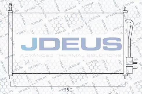 Jdeus 712M16 - Condensatore, Climatizzatore autozon.pro