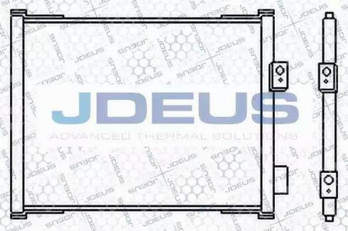 Jdeus 712M18 - Condensatore, Climatizzatore autozon.pro