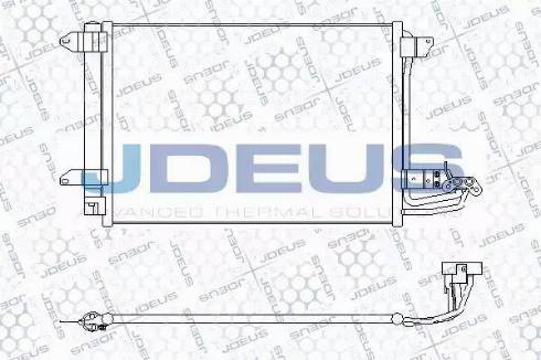 Jdeus 730M06A - Condensatore, Climatizzatore autozon.pro