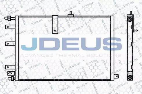 Jdeus 724M07 - Condensatore, Climatizzatore autozon.pro