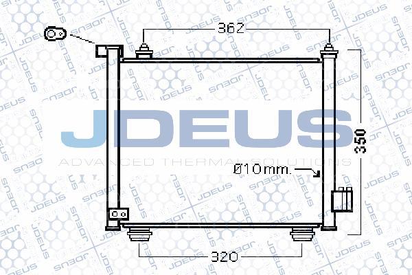 Jdeus 720M11 - Condensatore, Climatizzatore autozon.pro