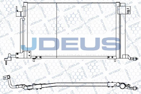 Jdeus 721M31 - Condensatore, Climatizzatore autozon.pro