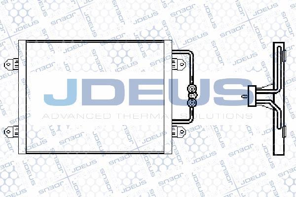 Jdeus 723M64 - Condensatore, Climatizzatore autozon.pro